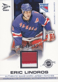 Eric Lindros 2002-03 McDonalds Jersey