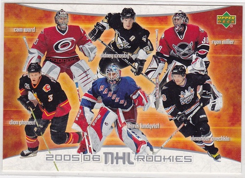 2005-06 Upper Deck Rookies oversize