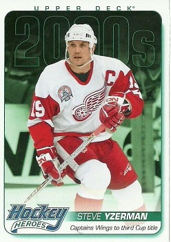 Steve Yzerman Upper Deck Heroes