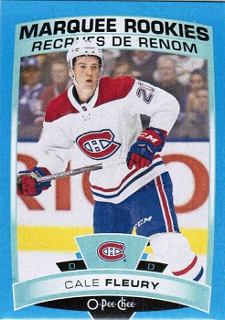 Cale Fleury 2019-20 O-Pee-Chee Blue