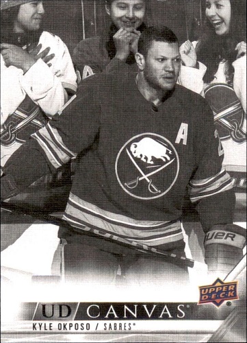 2022-23 Upper Deck Black Canvas Kyle Okposo