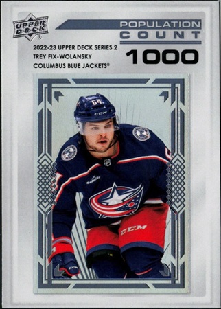 2022-23 UD Population Count Trey Fix-Wolansky