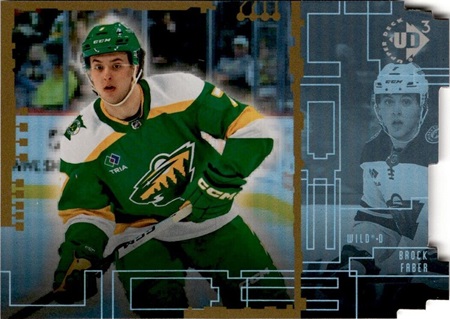 2023-24 UD3 Brock Faber rc