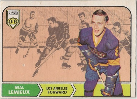 68/69 O-Pee-Chee #36 Real Lemieux RC