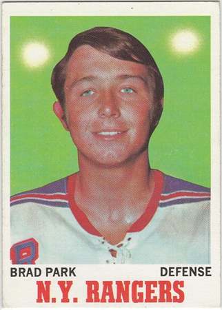 1970-71 Topps Brad Park Rookie Card