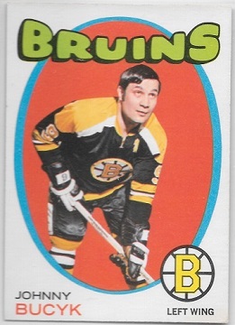 1971-72 OPC #35 Johnny Bucyk