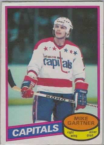 1980-81 O-Pee-Chee Mike Gartner RC