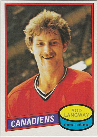 1980-81 O-Pee-Chee Rod Langway RC nice!