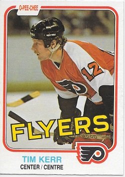 Tim Kerr 1981-82 O-Pee-Chee Rookie Card #251