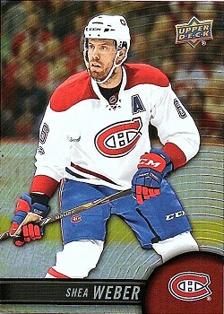 Shea Weber 2017-18 Tim Horton's #6