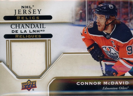 2019-20 Tim Hortons Relics Connor McDavid