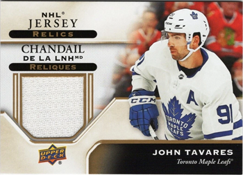 2019-20 Tim Hortons Relics John Tavares