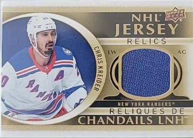 2022-23 Tim Hortons Relics Chris Kreider