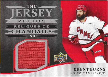2025-26 Tim Hortons Relics Brent Burns